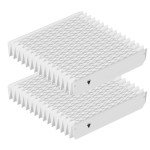 BAYFTFREXM2 Perfect Fit 5 Filter Media Compatible with American Standard and Trane BAYFRAME210A FLR06232 PerfectFit Filter HVAC Systems, 21 x 27 x 5 Expandable Filters MERV 13, 2 Pack