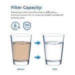 EDR3RXD1 Water Filter Replacement, Compatible with 4396841, Filter 3, 4396710, Kenmore 46-9083, 46-9030 Refrigerator Water Filter, 1 Pack