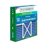 Filterbuy 22x24x5 MERV 13 Pleated Air Filter