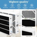 X8788 MERV 16 Carbon Filter Pack (2) 20"x26