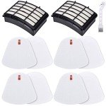 Leadaybetter 2 HEPA & 4 Foam Filters for Shark