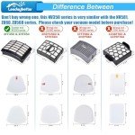 Leadaybetter 2 HEPA & 4 Foam Filters for Shark