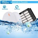 Leadaybetter 2 HEPA & 4 Foam Filters for Shark