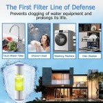 MewMore 20 Micron Whole House Water Filter Cartridges