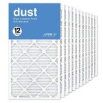 AIRx Dust MERV 8 Air Filters 16x30x1, 12-Pack