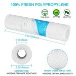 Lafiucy 10" x 2.5" 10 Micron Water Filter - 5 Pack