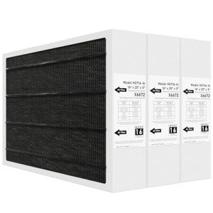Pitymody MERV 16 Carbon Filter 3-Pack 16x25x5