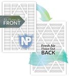 Nordic Pure 16x25x5 MERV 12 Air Filters 2-Pack