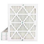 MERV 10 Pleated Air Filters, Box of 6