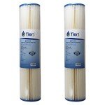 5 Micron 20"x4.5" Pleated Sediment Water Filters 2-Pack