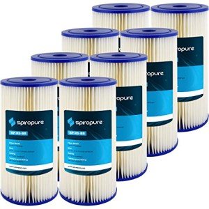 SpiroPure 5 Micron Pleated Water Filter Cartridge