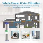 20 Micron Whole House Water Filter Cartridge, 6 Pack