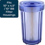 SpiroPure 5 Micron Pleated Water Filter Cartridge