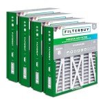 MERV 8 Dust Defense Air Filters 4-Pack