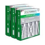 21x27x5 MERV 8 Air Filters (3-Pack)