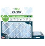 FILTI 6500 MERV 11 Pleated Air Filter 24x24x2
