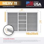 BNX TruFilter MERV 11 AC Air Filters 2-Pack