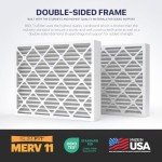 BNX TruFilter MERV 11 AC Air Filters 2-Pack
