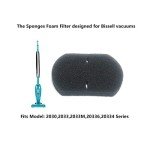 Bissell 3-in-1 Vacuum Sponge Filter Replacement Pack