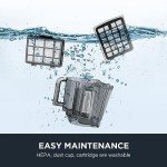 EUREKA NEN180 Lightweight Bagless Canister Vacuum Cleaner