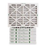Glasfloss MERV 10 Pleated Air Filters, 16x20x2