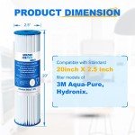 5 Micron Whole House Sediment Water Filter 2-Pack
