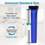 VEGEBE 20-Inch Pleated 20 Micron Water Filters