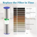 VEGEBE 20 Micron Whole House Water Filter 2-Pack