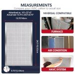 16x25x5 Washable MERV 8 Electrostatic Air Filter