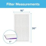 Filtrete 16x30x1 MERV 12 Air Filter 6-Pack