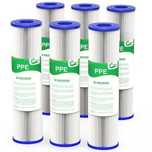 VEGEBE 20 Micron 10" Whole House Water Filter