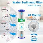 VEGEBE 20 Micron 10" Whole House Water Filter