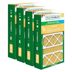 17x26x4 MERV 11 Air Filters (4-Pack)