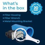 SpiroPure 10"x2.5" Slim Water Filter Housing