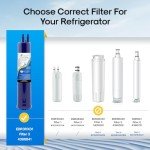 EXCELPURE Refrigerator Water Filter 2-Pack Replacement