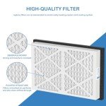 MERV 13 Pleated Air Filters 20x30x3 - 2 Pack