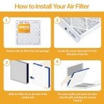 Filter King 16x16x1 MERV 13 Air Filters - 6 Pack