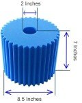 Washable Foam Filter for Electrolux Central Vacuums