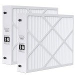 Znnam X8788 MERV 16 Carbon Air Filters, 2-Pack