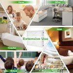 Znnam X8788 MERV 16 Carbon Air Filters, 2-Pack