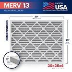 BNX TruFilter MERV 13 Air Filters 2-Pack