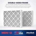 BNX TruFilter MERV 13 Air Filters 2-Pack