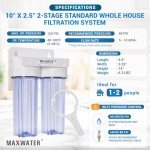 Max Water 10" Whole House Filter System