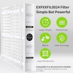 24x25x5in MERV10 Replacement Filter (2-Pack)