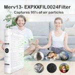 24x25x5in MERV10 Replacement Filter (2-Pack)