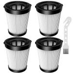 4 Pack HEPA Filters for Fabuletta and More