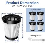 4 Pack HEPA Filters for Fabuletta and More