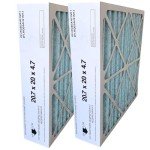 MERV 11 20.7x20x4.7 Filter - 2 Pack