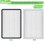 Anewise 5 Pack HEPA Filters for Kenmore & Panasonic