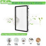 Anewise 5 Pack HEPA Filters for Kenmore & Panasonic